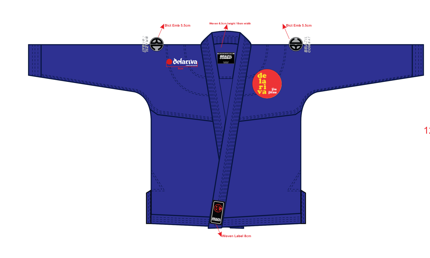 GI Xtra-Lite Delariva x Brazil Combat