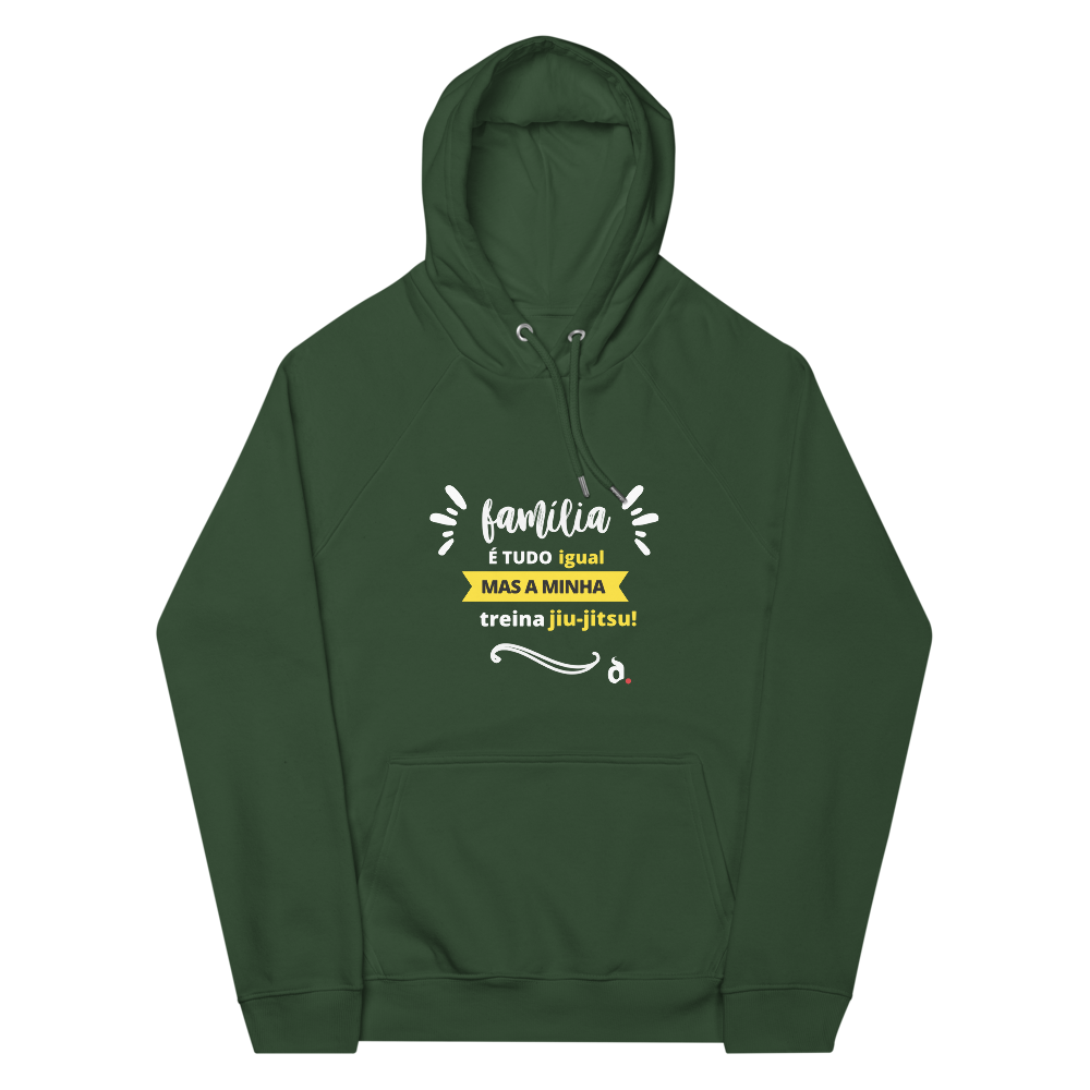 Agasalho de Moletom Eco-Friendly Unissex - Família é Tudo Igual - Delariva