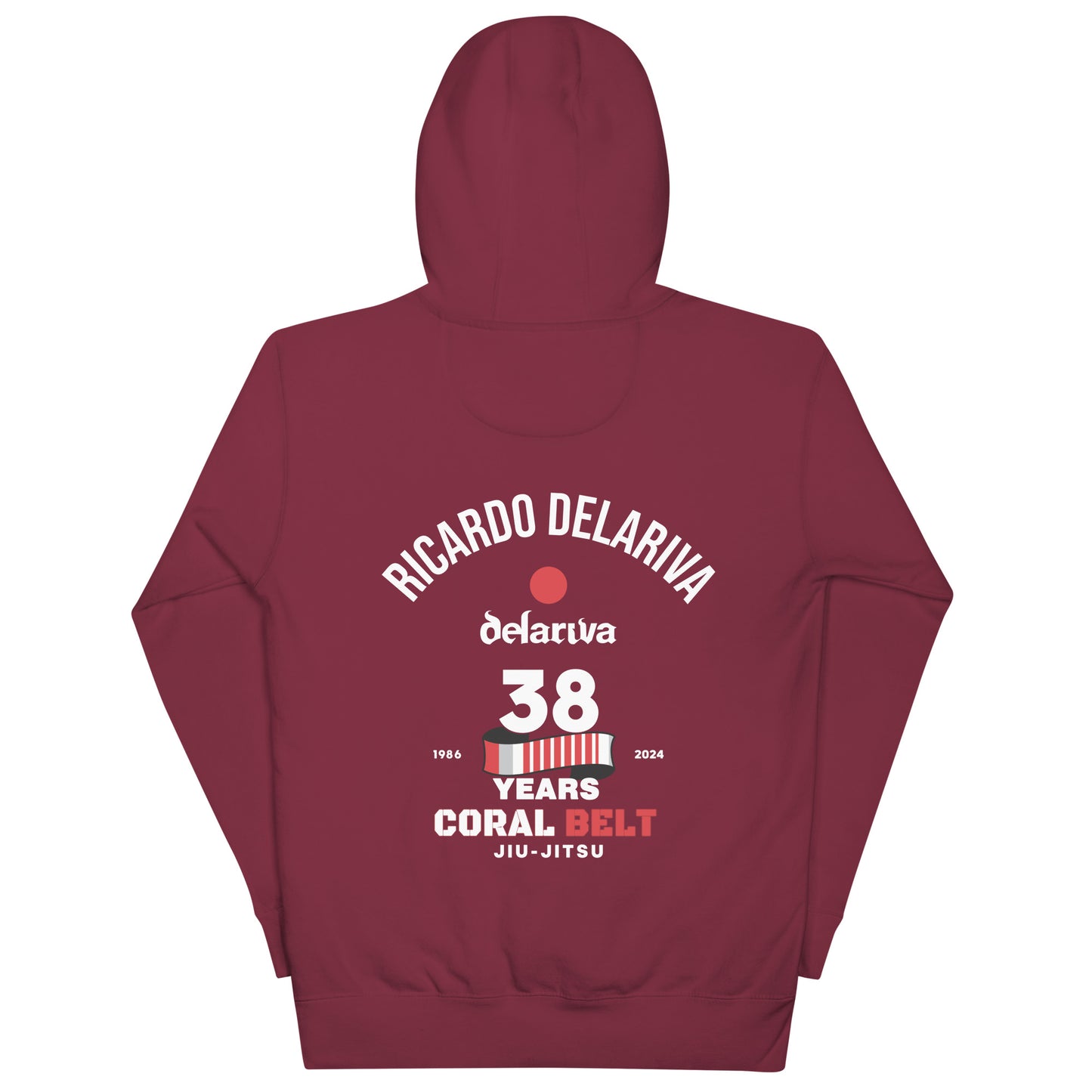 Unisex Hoodie Delariva's Coral Belt Gold
