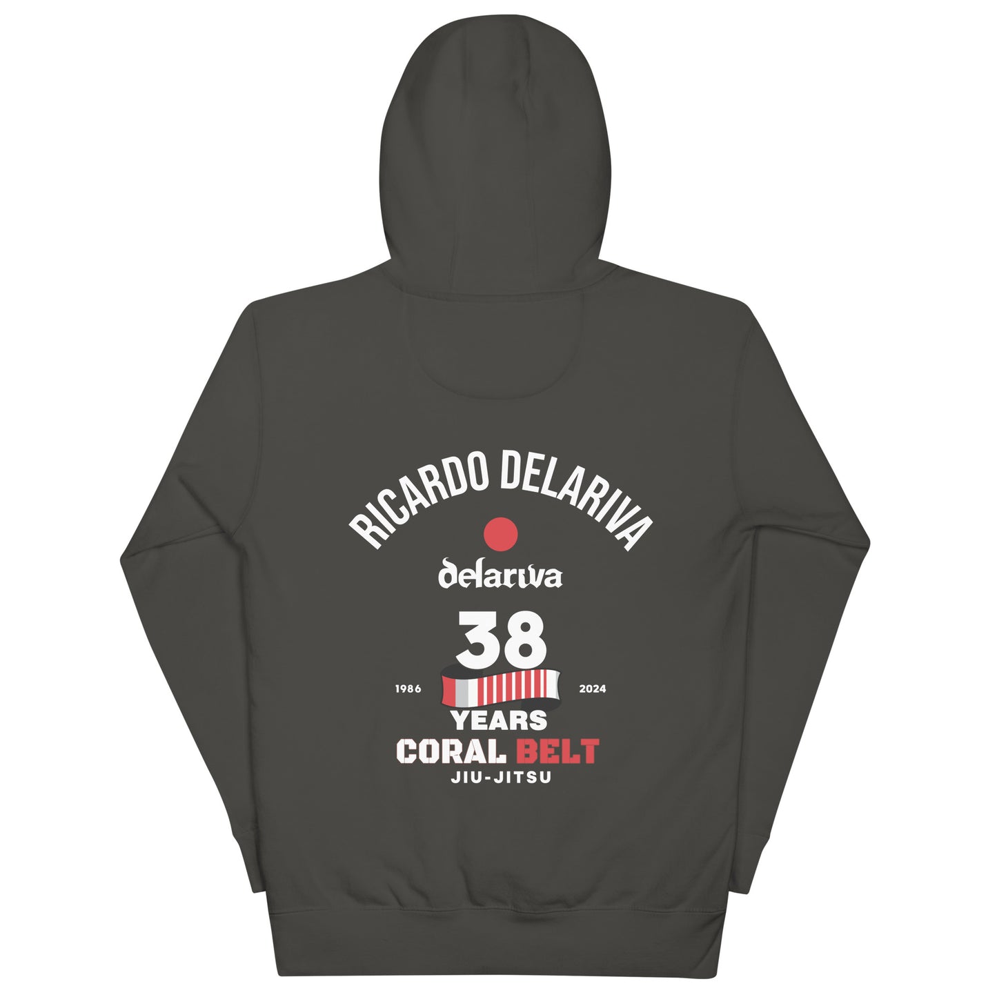 Unisex Hoodie Delariva's Coral Belt Gold