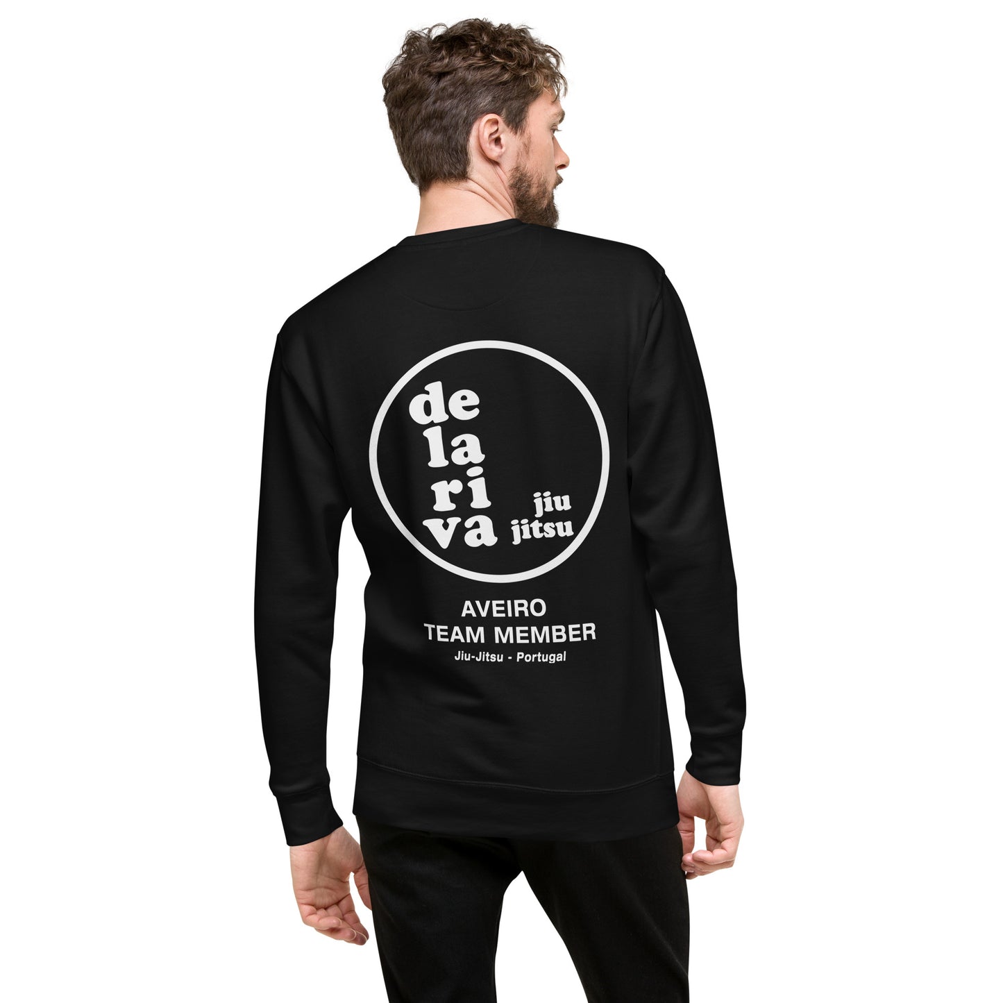 Moletom Premium Unissex - Delariva Jiu-Jitsu "Team Aveiro"