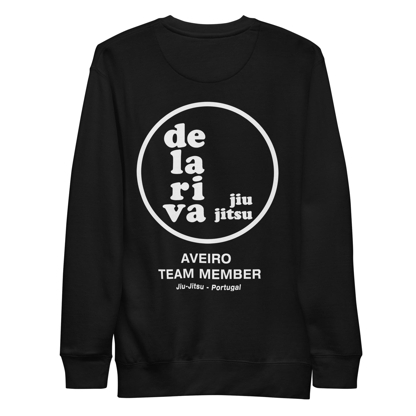 Moletom Premium Unissex - Delariva Jiu-Jitsu "Team Aveiro"