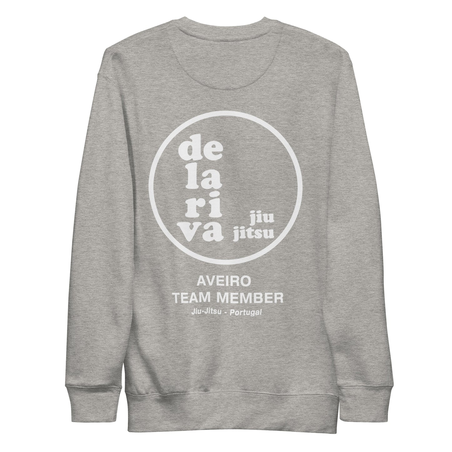 Moletom Premium Unissex - Delariva Jiu-Jitsu "Team Aveiro"