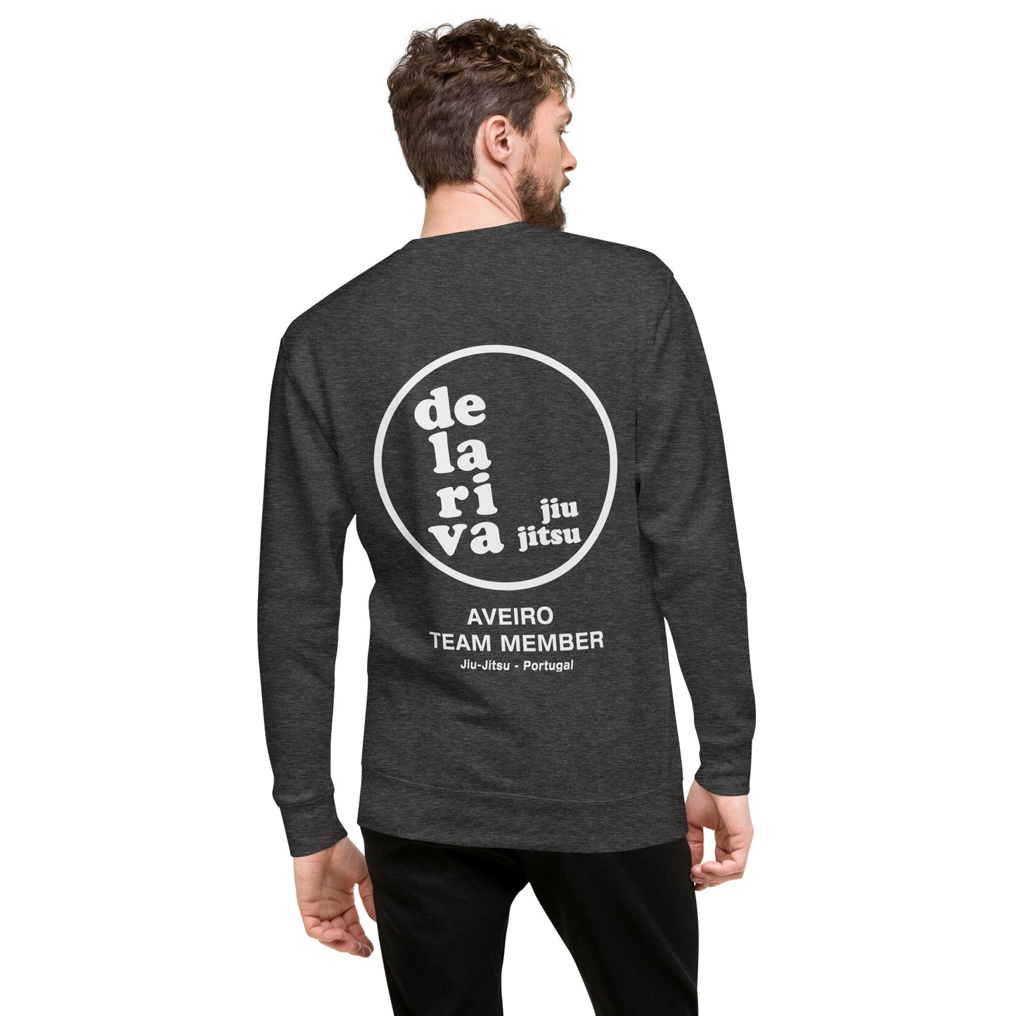 Moletom Premium Unissex - Delariva Jiu-Jitsu "Team Aveiro"