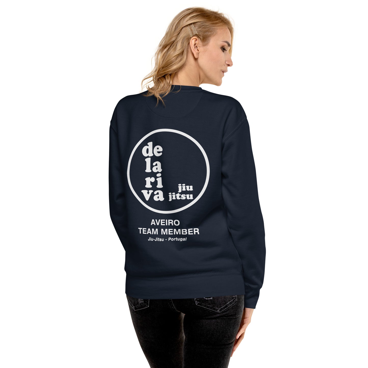 Moletom Premium Unissex - Delariva Jiu-Jitsu "Team Aveiro"