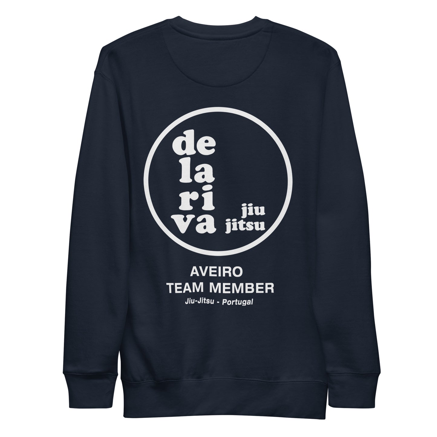 Moletom Premium Unissex - Delariva Jiu-Jitsu "Team Aveiro"