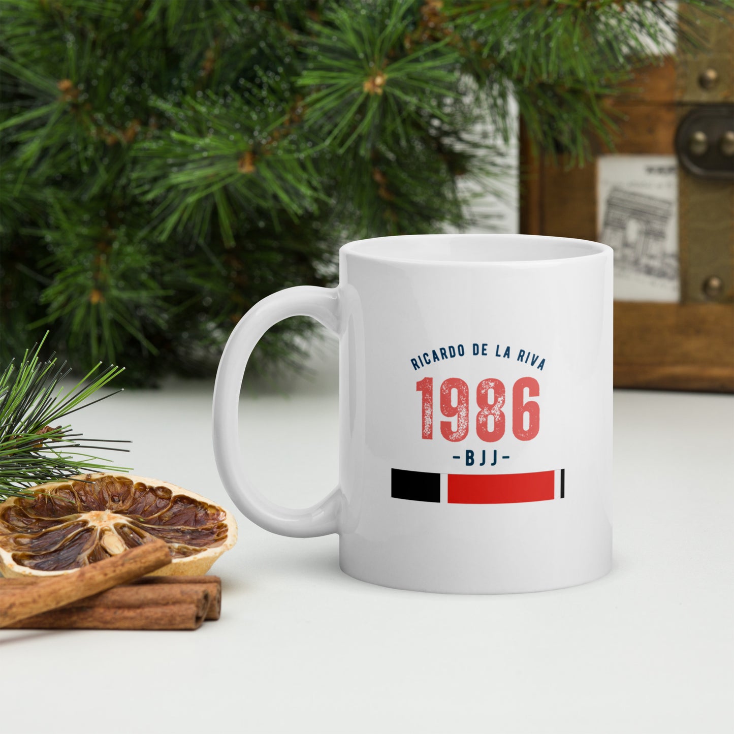 Caneca Delariva Fight Wear "1986"
