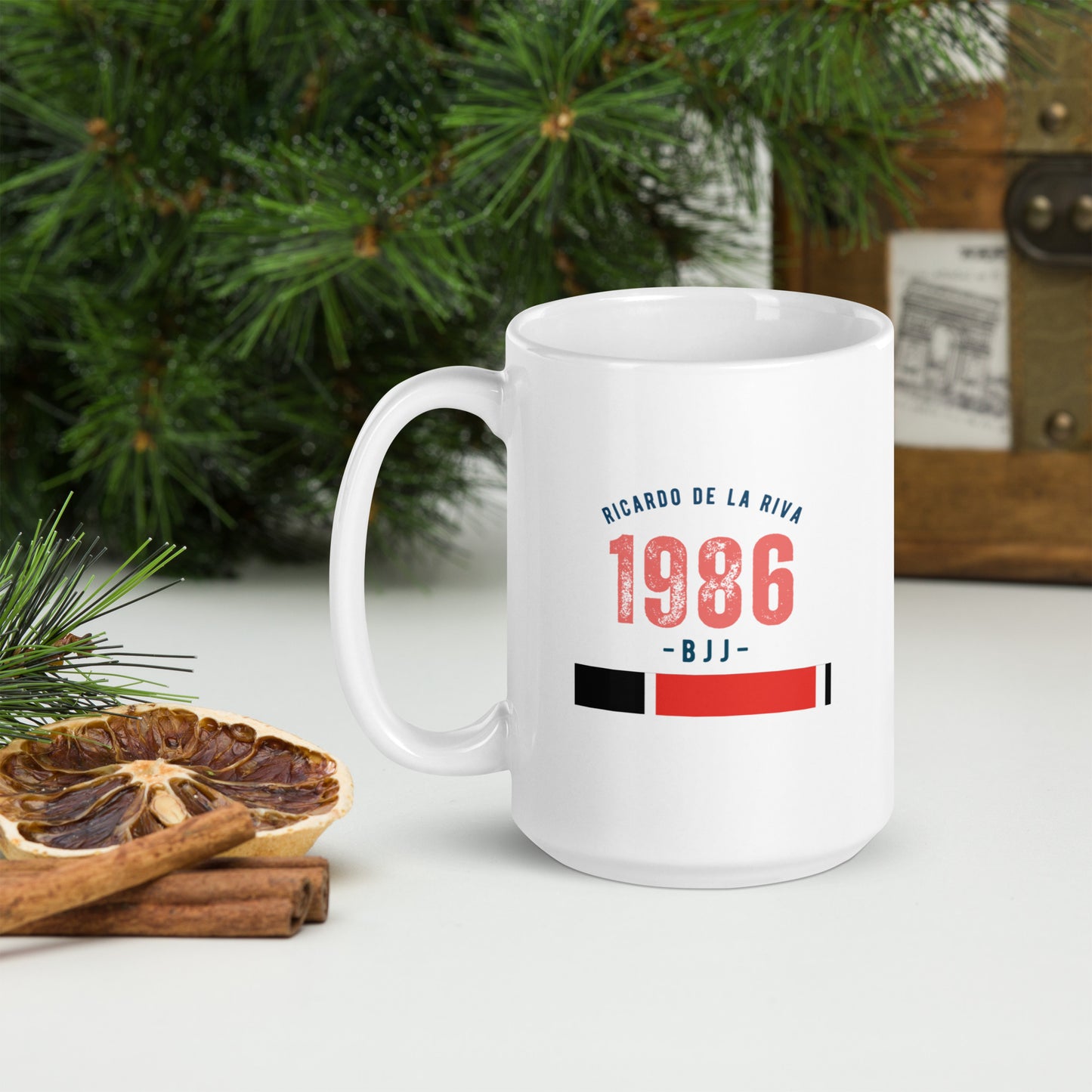 Caneca Delariva Fight Wear "1986"