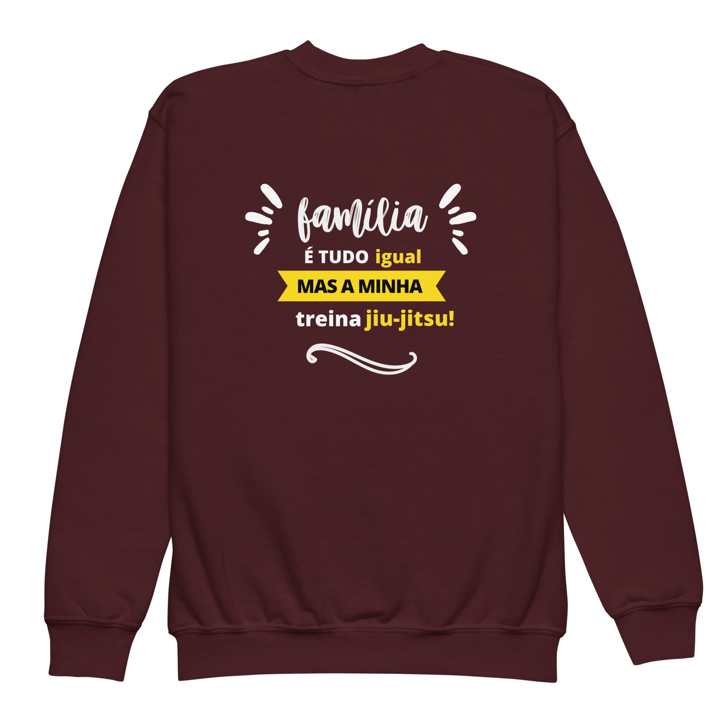 Moletom Gola Redonda Juvenil - Família