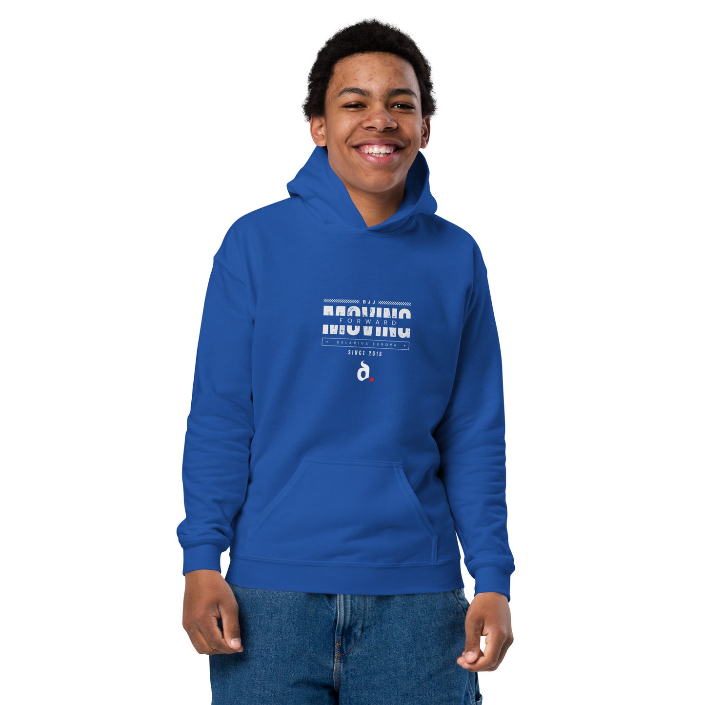 Moletom Kids Delariva Europa 5 ano com capuz