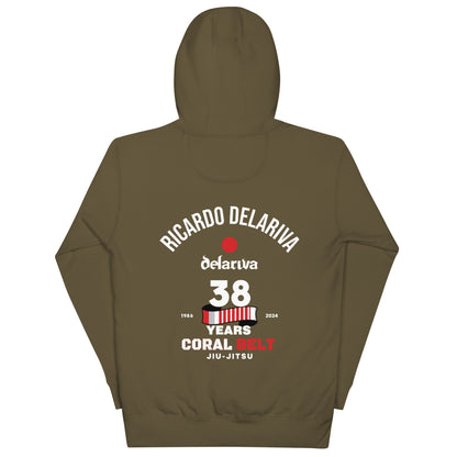 Unisex Hoodie Delariva's Coral Belt Gold