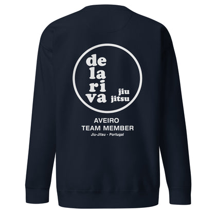 Moletom Premium Unissex - Delariva Jiu-Jitsu "Team Aveiro"