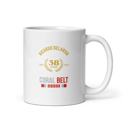 Mug Delariva Coral Belt Gold